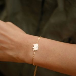 🎉 New Origami Elephant Gold Plated Bracelet